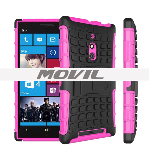 NP-1900 2 en 1 funda para  Nokia Lumia 830 con soporte-10